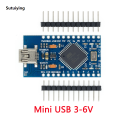 Sutuiying New style Mini/Type-C/Micro USB Pro Micro ATMEGA32U4 5V/16MHZ Module With the Bootloader for Arduino with 2 Row Pin Header for Arduino. 