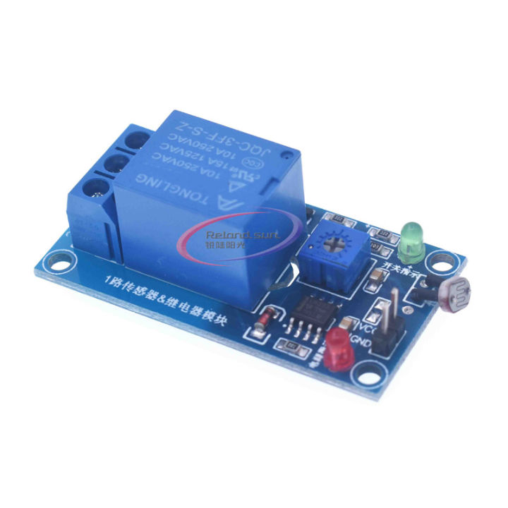 5V 12V Light Photoswitch Sensor Switch LDR Photoresistor Relay Module ...