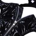Mens Sexy Open Crotch Shorts For Sex Soft Fetish Brief Crotchless Latex Underwear Bulge Pouch Sexi. 