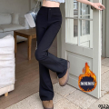 Bell bottoms, women's bell suit pants, women's spring and summer slim elastic new pants, small high waist, small casual pants, slim fit. 