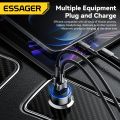 Essager 54W USB Car Charger 5A Fast Charge 3.0 QC PD 3.0 SCP AFC 30W USB Type C Quick Charging For iPhone Huawei Samsung Xiaomi. 
