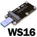 Usb 3.0 To Mini- Mpcie 5g 4g 3g Lte Module Wireless Adapter Converter Mini -E 3.5v 3a With Standard Double. 