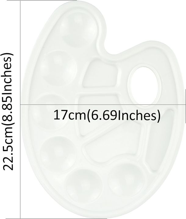 Paint%20Mixing%20Tray%20Palette%20with%20Thumb%20Holder%20for%20Art%20Students%20using%20Acrylic,%20Oil%20Paints%20and%20Watercolours%20-%20Image%202