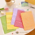 Organizer Festival Snack Colorful Wedding Christmas Plaid Gift Bag Kraft Paper Bag Storage. 