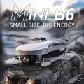 Mini B6 Brushless Motor Obstacle Avoidance Duel Camera GPS Drone WIFI ESC Camera HD FPV Aerial Photography Folding Drone. 