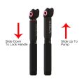 Silca Pocket Impero portable mini bicycle pump fixed Presta pump head maximum pressure 120psi. 