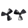 80MM Nylon Three-Blade Propeller Suitable for RC Boat Underwater Thruster Underwater Robot. 