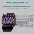 Shipadoo F6 Wired Single Handed RGB Backlight Gaming Keyboard 39 Keys One Hand Ergonomic Game Keypad for PC Laptop Pro PUBG Gamer. 