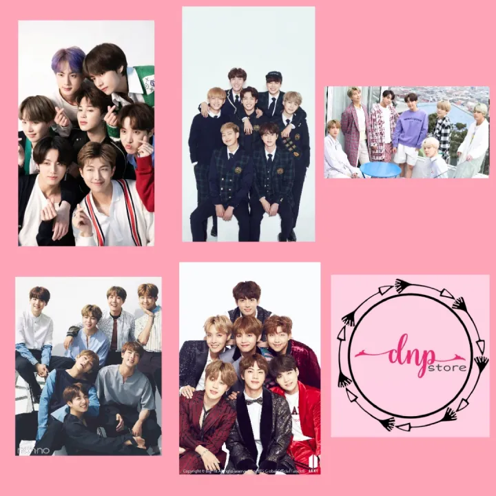 5pcs%20BTS%20GROUP%20A4%20size%20wall%20decoration%20posters%20-%20Image%207