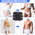 Men and Women Electric EMS Muscle Training Stickers for Advanced Weight Loss and Abdominal Toning Device for Full-Body Sculpting and Fitness. 