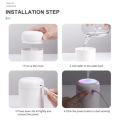 300ml USB Cool Mist Maker Air Humidifier USB Cool Mist Sprayer Portable 300ml Electric Air Humidifier Aroma Oil Diffuser with Colorful Night Light for Home Car. 