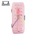 Friendship Bracelet Board Stickers Diy Friendship Bracelet Maker Kit for Kids Girls Bracelet Making Set Hand Rope Braider Tool Arts Crafts String Maker Travel Activities Gift for 8-12 Years Old Fun. 