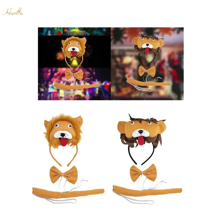 Kids%20Animals%20Costume%20Set%20Headdress%20for%20New%20Year%20Stage%20Performance%20Holiday%20Brown%20-%20Image%205