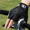 Bicycle Riding Anti-wear Protection Hand Half Finger Gloves. 