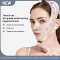 Double-deck Face Slimming Bandage Face Lifting Belt V Line Face Shaper Cheek Chin Lift UP Strap Anti Wrinkle Facial Band Beauty. 