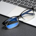 【Fullyoung_520 Store】Fashion glasses anti-blue light anti-radiation eyeglasses phone computer glasses eye protection PTQ. 