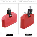ABS Plastic Cowbell Quick Release Mount w/ Drum Stick Baby Kit Balck / Red. 