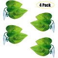 4 Pack Betta Fish Leaf Hammock Simulating The Natural Habitat for Betta Spawning Breeding Resting Bed Aquarium Decoration. 
