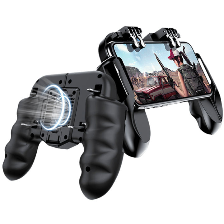 Mobile Gaming Gamepad Cooler Cooling Fan Pubg Mobile Game Controller ...