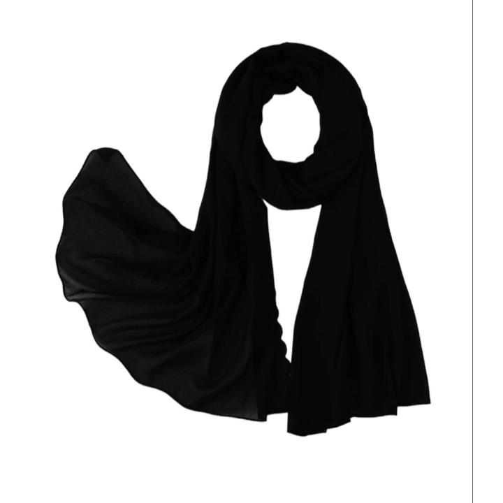 Plain Chiffon Georgette Shawls