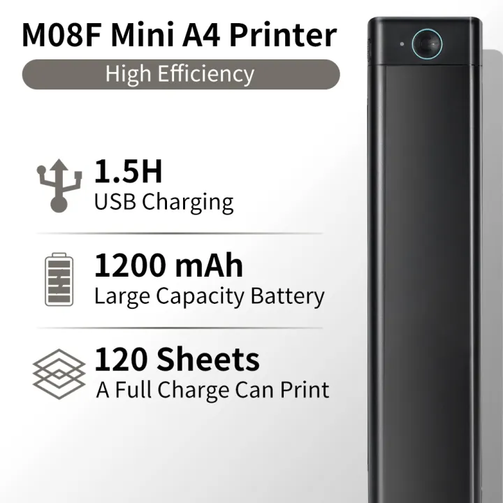 PhomemoM08F%20Mini%20Homework%20Test%20Paper%20Inkless%20Office%20Portable%20A4%20Thermal%20Error%20Printer%20-%20Image%205