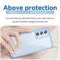 tzmar for Samsung Galaxy A25 5G Candy Color Hard Case Transparent Shockproof Back Phone Cover. 