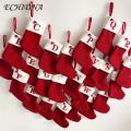 Christmas Stocking Christmas Stocking Embroidered Letter Hanging Rope Fine Workmanship Festive Xmas Decoration Warm Cozy Christmas Stocking. 