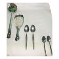 Premium Quality Silver Spoons Set for Kitchen (06 Spoons in set). 