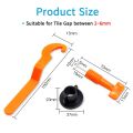 51pcs Tile Leveling System Tool Kit Reusable Level Wedges Alignment Spacers for Leveler Locator Spacers Plier T-lock Floor Tool. 