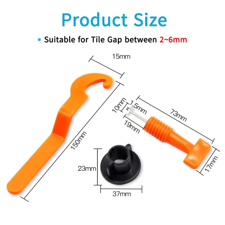 51pcs%20Tile%20Leveling%20System%20Tool%20Kit%20Reusable%20Level%20Wedges%20Alignment%20Spacers%20for%20Leveler%20Locator%20Spacers%20Plier%20T-lock%20Floor%20Tool%20-%20Image%207