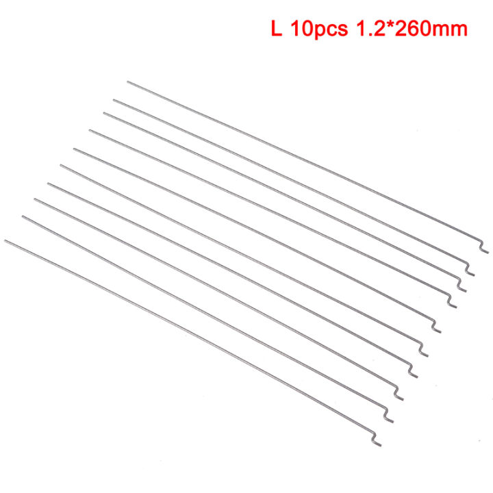 Keenso 10 Pcs RC 1.8mm Pushrod Connecteur Bouchons De Liaison pour RC Modèle Avion DIY Pièces Keenso 10 Pcs RC 1.8mm Pushrod Connecteur Bouchons De Liaison pour RC Modèle Avion DIY Pièces