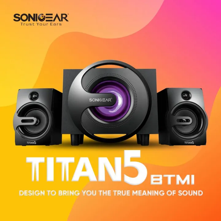 Sonic Gear Titan 5 BTMI subwoofer ( 2.1 Bluetooth Multimedia Speakers )