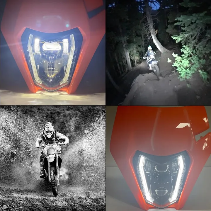 Motorcycle%20LED%20Headlight%20Supermoto%20Plate%20for%20KTM%20EXC%20XCF%20SX%20SMR%20250%20300%20450%20Headlamp%20Wick%20Dirt%20Bike%20Motocross%20Accessories%20Enduro%20-%20Image%204
