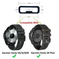 【ZIME】CICI Smart Watches Band Rings Watch Strap Loop 20mm 22mm 26mm Watch Band Holder Watch Buckle Silicone Band. 
