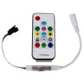 Sp103e Dc5v/12v Ws2801 Ws2812b Dc12v 2811 Mini Digital Rgb Led Strip Controller 14key Rf Wireless Remote 2048pixels Led. 