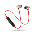 Neck hanging, wireless binaural stereo sports, bluetooth headset, ear hanging, running extra-long standby magnetic head. 