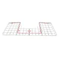 5Pcs T-Shirt Alignment Ruler For Guiding Tshirt Measurement Ruler Tool Drafting. 