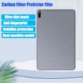 For Samsung Galaxy Tab S9 S9 Plus S9 Ultra 14.6 S8 Ultra S6 Lite 10.4 A8 A7 Lite S7 FE S8 Plus Carbon Fiber Rear Back Film. 
