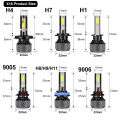 YHKOMS H11 H8 H9 LED Bulb Car Headlight 60W 16000LM Auto Fog Lamp COB Bulbs 12V (No canbus). 