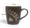 Classic Ceramic Milk Coffee Mug - Large/Medium Tea Mug for Hot and Cold Beverages, Dishwasher & Microwave Safe, Durable Handle, Perfect for Home, Office, or Gift. 
