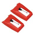 (COKP) 2X Turntable Diamond Stylus for Phonograph Turntable Vinil Lp Gramophone Record Needles Accessories Stylus. 
