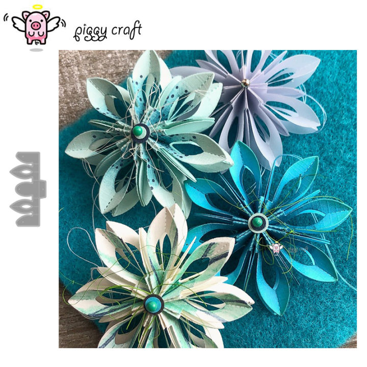 Piggy%20Craft%20Metal%20Cutting%20Dies%20Cut%20Die%20Mold%20Various%20Folded%20Flowers%20Scrapbook%20Paper%20Craft%20Mould%20Punch%20Stencils%20Dies%20-%20Image%202