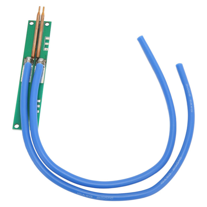 Handheld Spot Welding Pen Slim Easy to Hold Semi Circular Ball Tip Low Wire Resistance 18650 Battery Welder