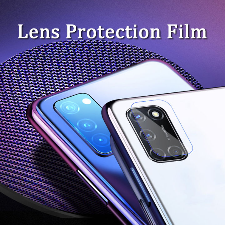 Lens Protector Oppo A52 Glass Back Cover 2PCS) Camera Lens