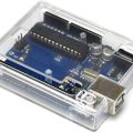 Uno R3 Case Enclosure Transparent  Box Clear Cover Compatible with Arduino UNO R3. 