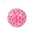 Ball Squeeze Toy Sequin Grape Ball Stress Relief Toy for Kids Adults Squeeze Rebound Sensory Toy for Anxiety Relief Portable Decompression Ball Sequin Stress Ball. 