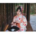 Kimono Improved Women's Japanese Formal Wear Traditional Women's Clothing Photography Bathrobe Japanese God Ming Girl Japanese Summer Photography Clothes. 