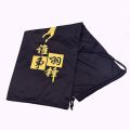 Badminton Racket Flannel Bag Black with Extra Lining Pouch Cloth Racket Protective Sleeve Drawstring Shrink Protective Bag2-3Pack. 