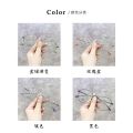 New anti-blue radiation glasses anti-fatigue myopia frame female Korean version of tide glasses. 