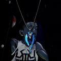 Gift Glow In The Dark Wolf Pendant Necklace Punk Hiphop Animal Sweater Chain Luminous Vintage Glowing Necklace Men Boy. 